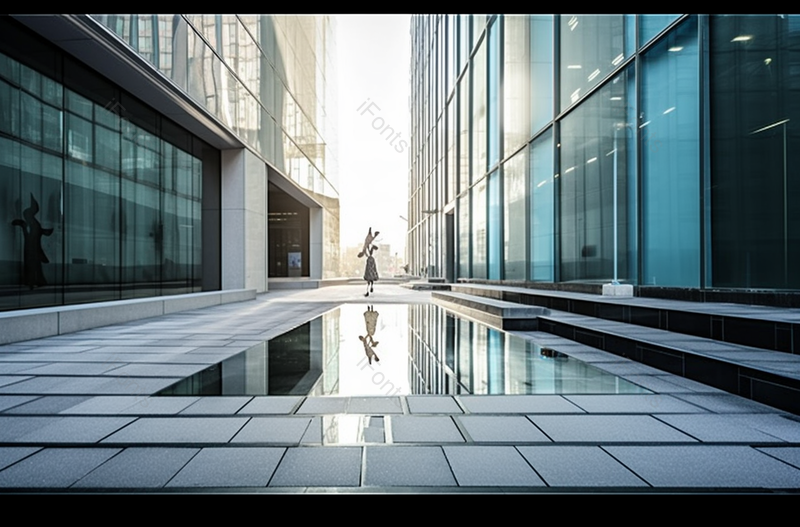 城市建筑金融区CBD雨后街道摄影图片摄影图,高清,摄影图,摄影图片,图片大全,摄影图免费下载